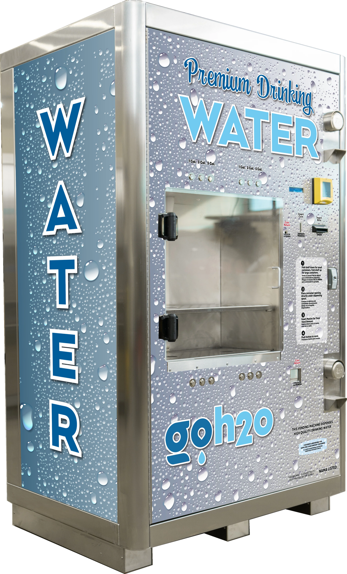 Indoor + Outdoor Water Vending Machine
