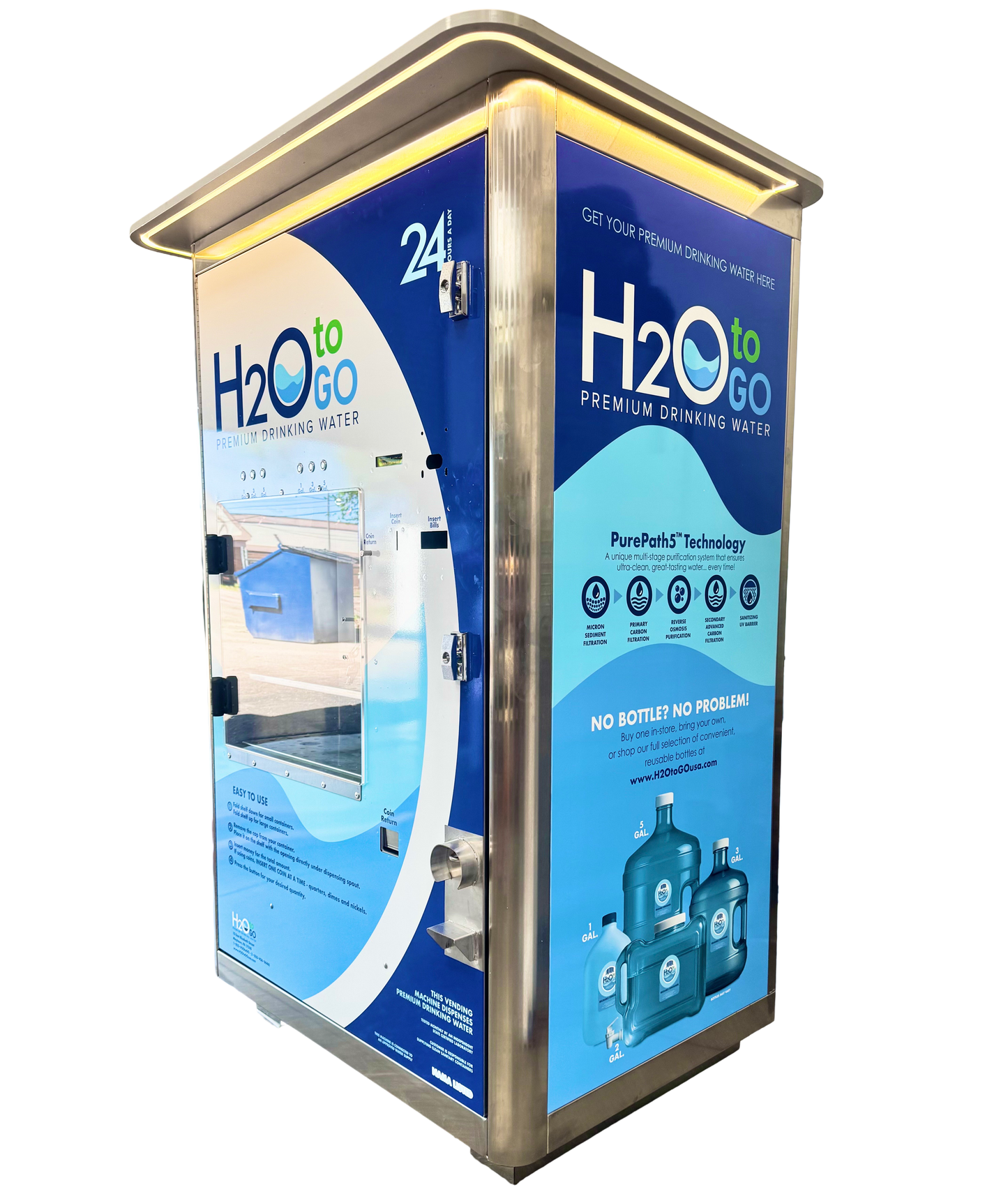 Ambient Lighting Upgrade - Stand Alone Machine goh2o equipment