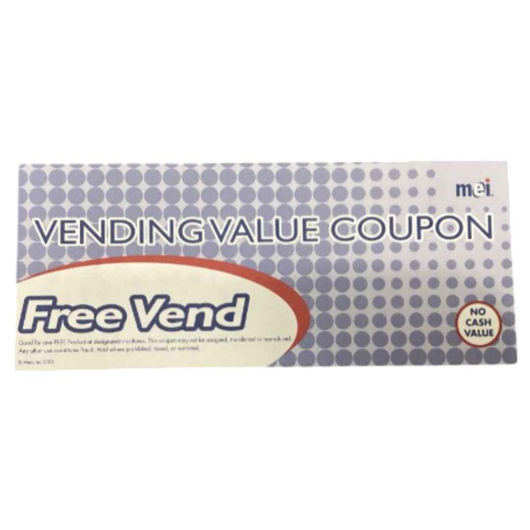 CM1106 FREE Vending Coupons for MEI Talos Bill Validator shopgoh2o