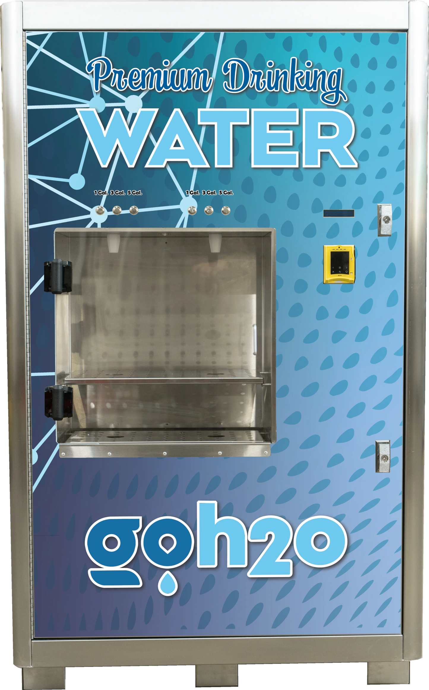 Indoor + Outdoor Cashless Water Vending Machine