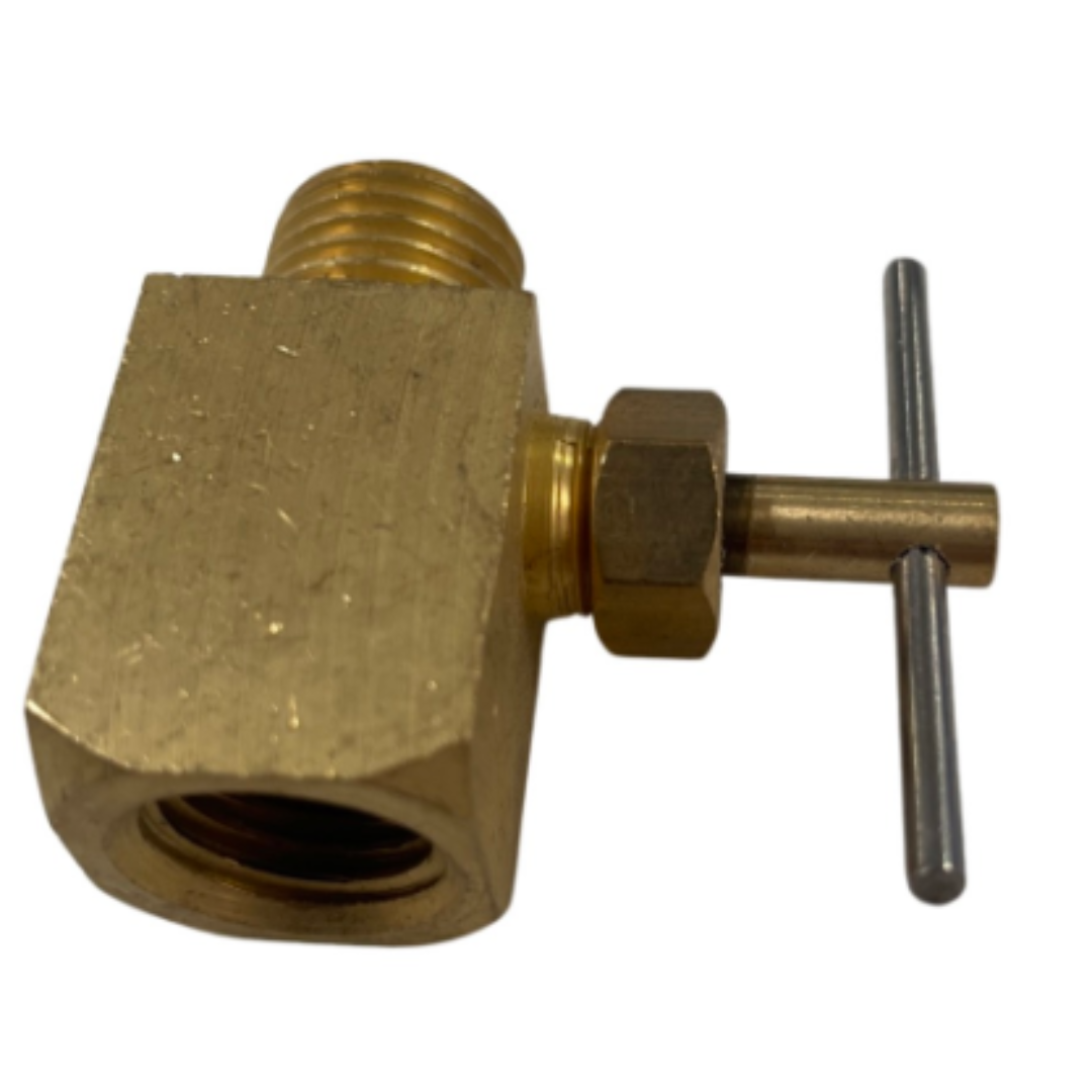 1/4" Reverse Osmosis (RO) Brass Needle Valve shopgoh2o