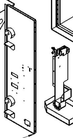 Replacement Cash Door for the IHA specific 3000 Wall Teller